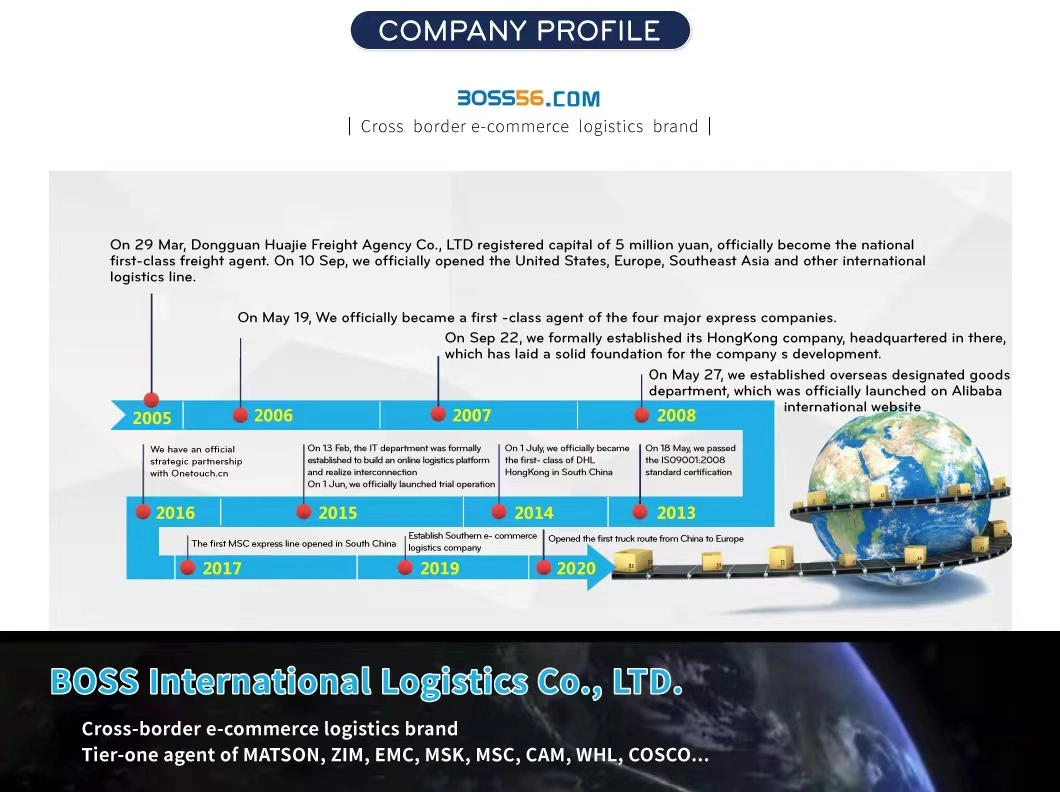Logistics Freight Forwarding Low and Safe Transport Cost Delivery Cargo Sea Shipping From China to USA